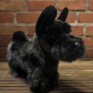Douglas Plush Black Scottish Terrier, Black Scottie Dog Plush